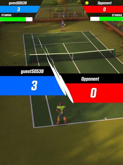 网球大赛自由运动
