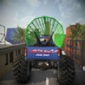 MegaRampMonsterTruckStunts