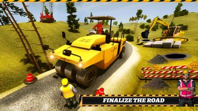 道路建设模拟截图