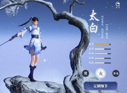 天涯明月刀太白职业概况 天涯明月刀太白职业介绍