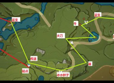 原神锄地路线推荐 原神刷怪路线推荐