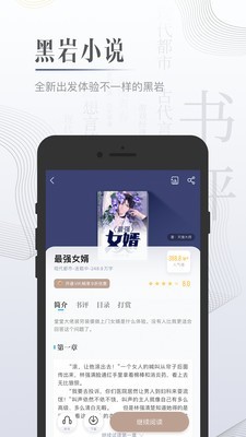 黑岩小说截图