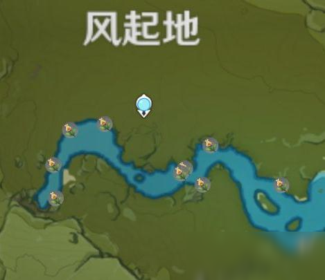 原神清心哪里多 金鱼草位置分享