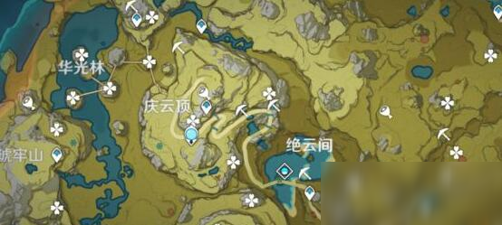 原神清心哪里多 金鱼草位置分享