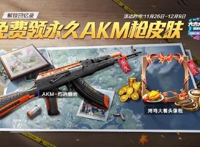 免费领永久AKM枪皮肤 战神特种兵直呼内行