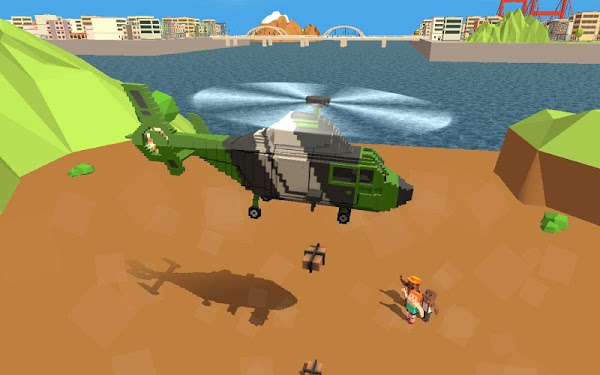 直升机救援模拟器工艺截图