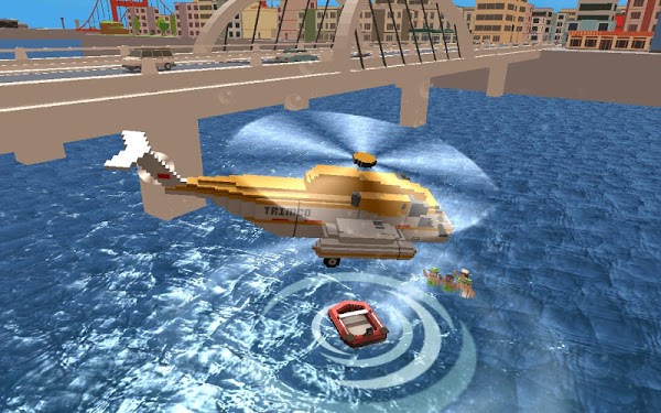 直升机救援模拟器工艺截图