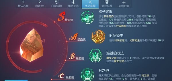 龙族幻想幻音血统选择方法 幻音各阶级血统搭配攻略