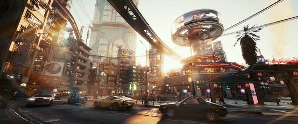 《赛博朋克2077》电影级艺术截图 霓虹闪烁魅力夜之城