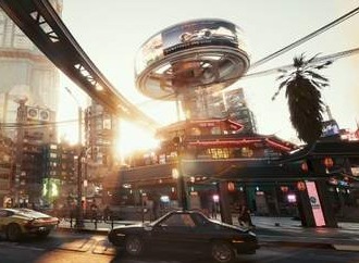 《赛博朋克2077》电影级艺术截图 霓虹闪烁魅力夜之城