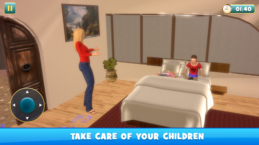 虚拟家庭快乐妈妈护理
