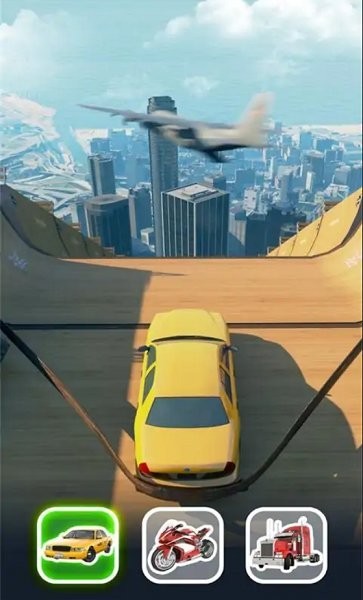 巨型坡道汽车跳跃截图