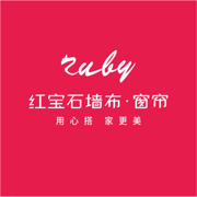 红宝石墙布窗帘商城