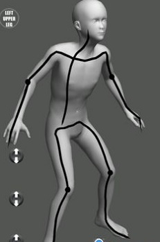 Manga Pose Tool 3D