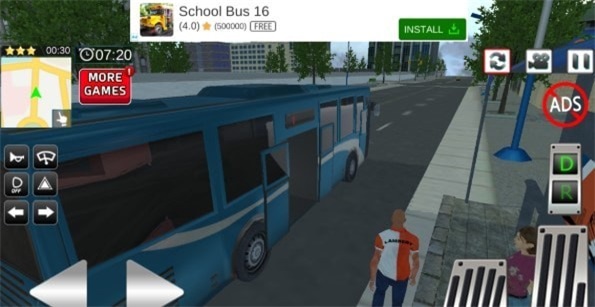 城市公共汽车模拟
