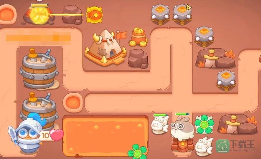 保卫萝卜4饿龙传说第54关怎么过-饿龙传说第五十四关通关攻略