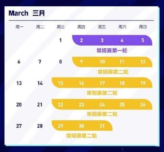王者荣耀2023年春季赛赛程是什么-2023年春季赛赛程图一览