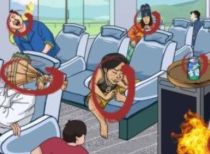 汉字找茬王高铁奇遇通关攻略 高铁奇遇12个奇葩行为答案分享