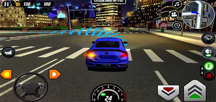 模拟真实路况驾车手机游戏