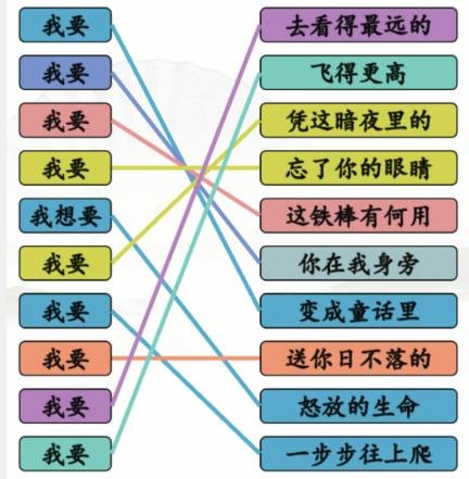 《汉字找茬王》我要的歌怎么玩