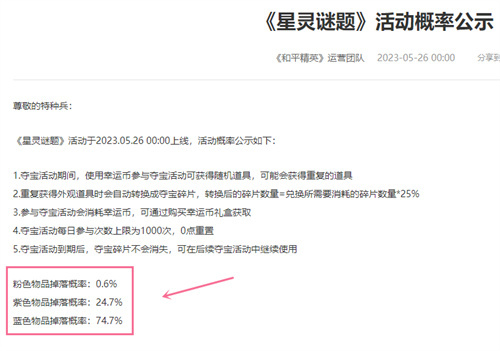 和平精英启明星保底价格多少 星灵谜题概率介绍