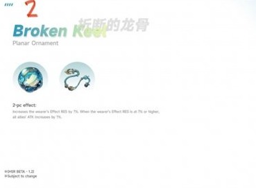 崩坏星穹铁道1.2新遗器饰品有哪些 1.2新遗器饰品详情介绍
