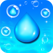 水滴泡泡爆破